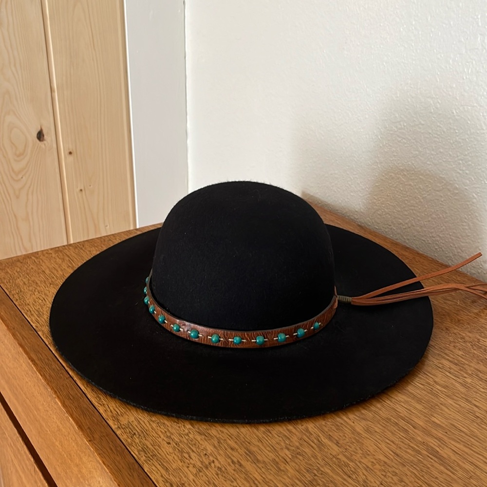 Women’s Connor Handmade Hat- 1970s floppy wool